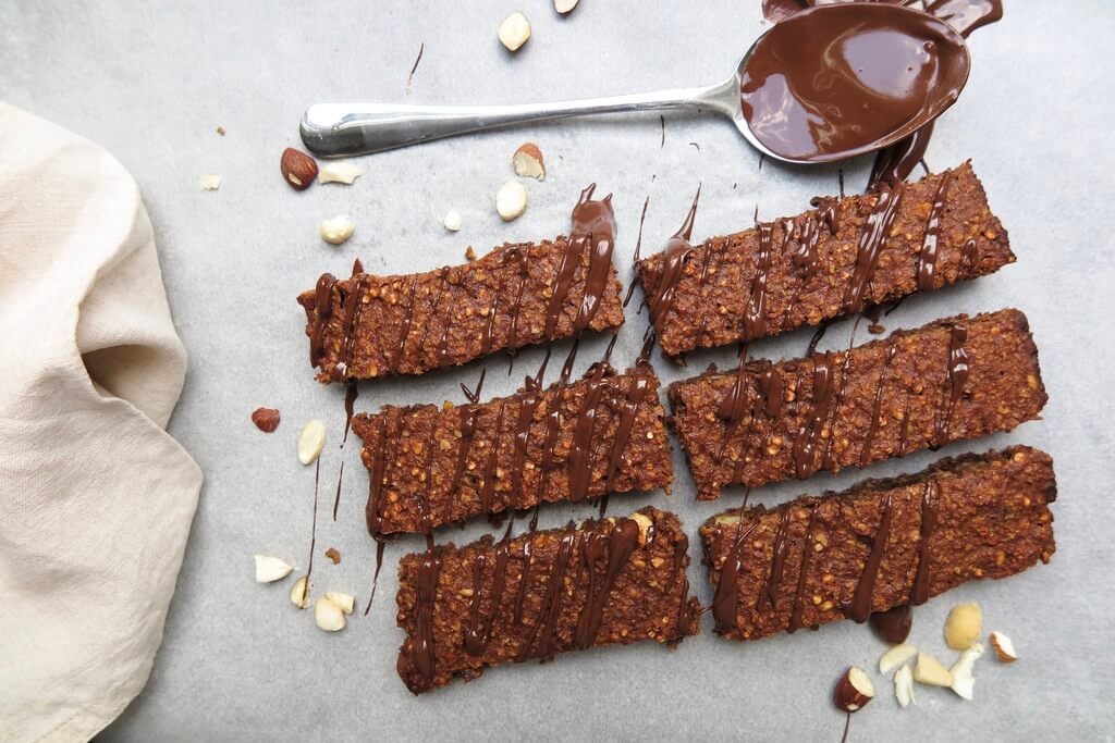 Gesunde Schoko Müsliriegel Rezept