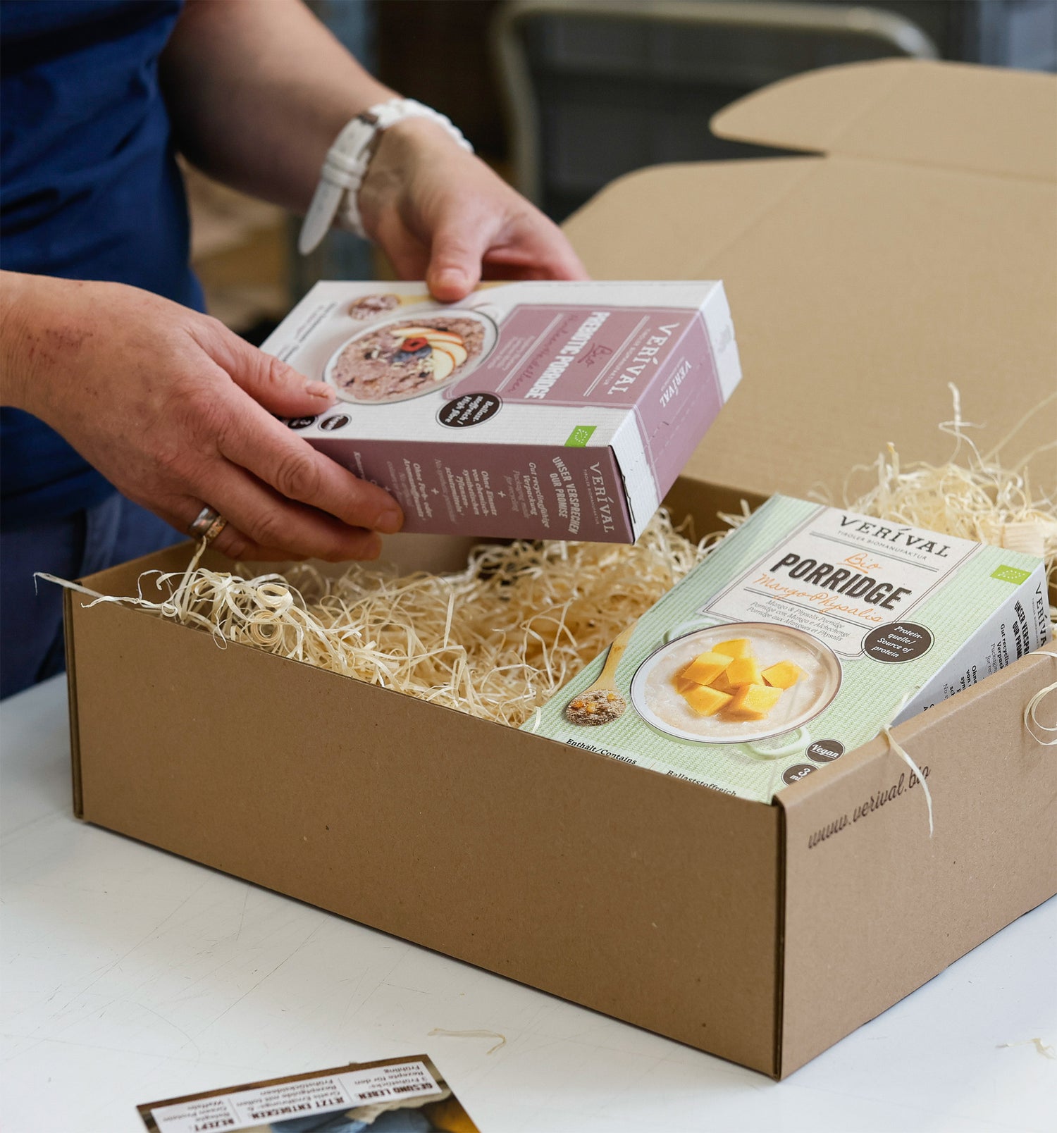 Nachhaltige Verpackung Verival